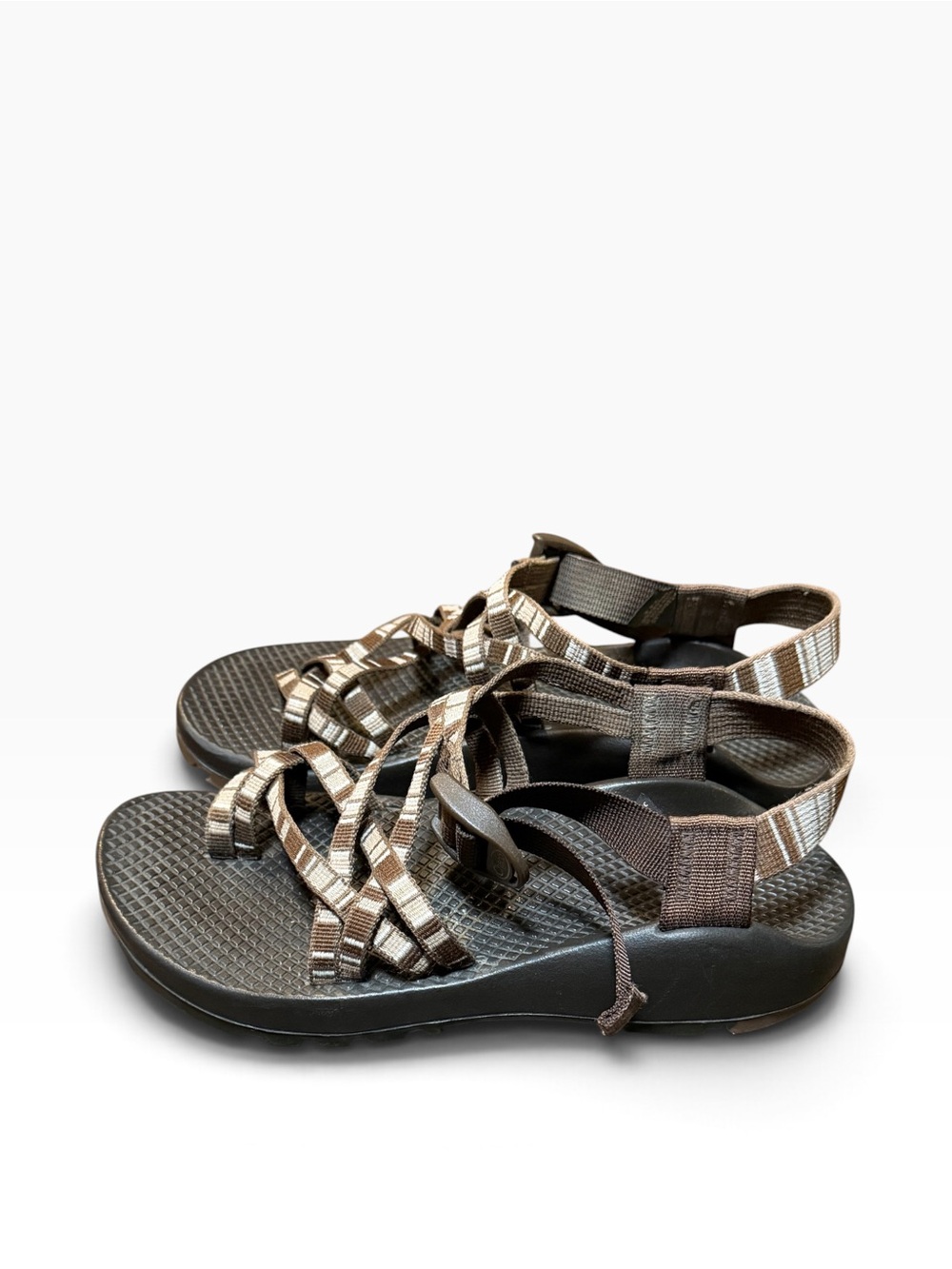 Chaco ZX2 Women’s Sport Sandals Brown Striped Size 7